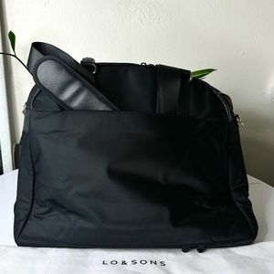 Lo & Sons O.G. 2 ~ Black Exterior/Gold Hardware/Camel Interior